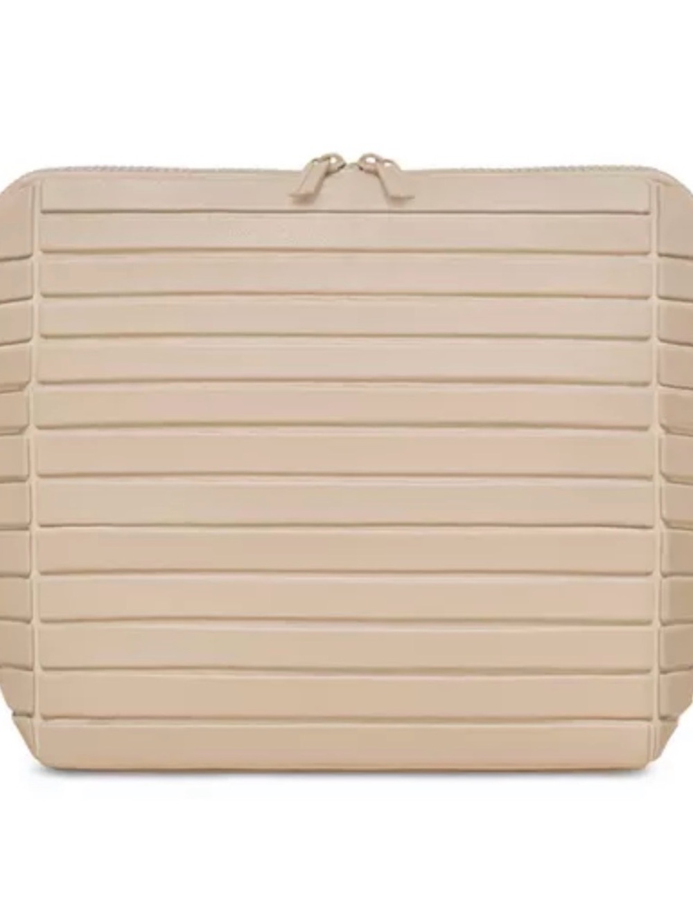Parallelle Large Bisque Traveller cosmetic  bag